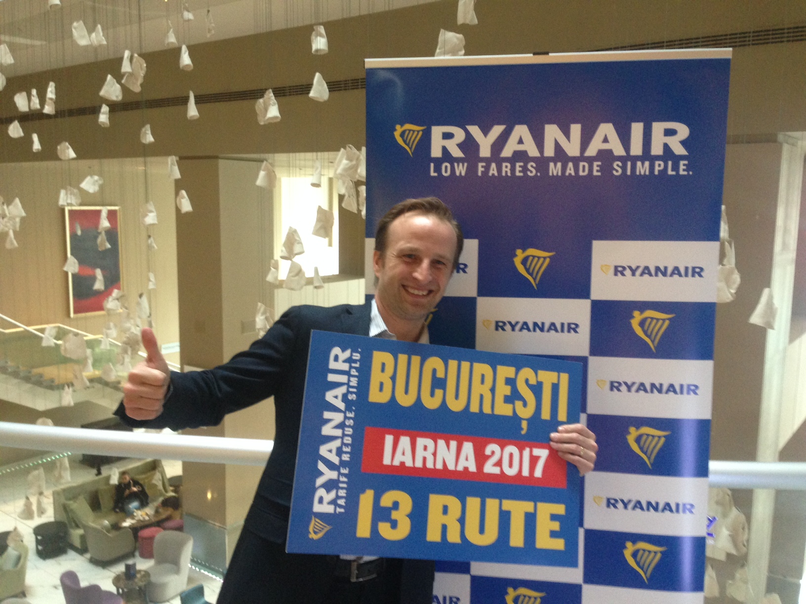 Ryanair Lansează Orarul De Iarnă 2017 Record Pentru București