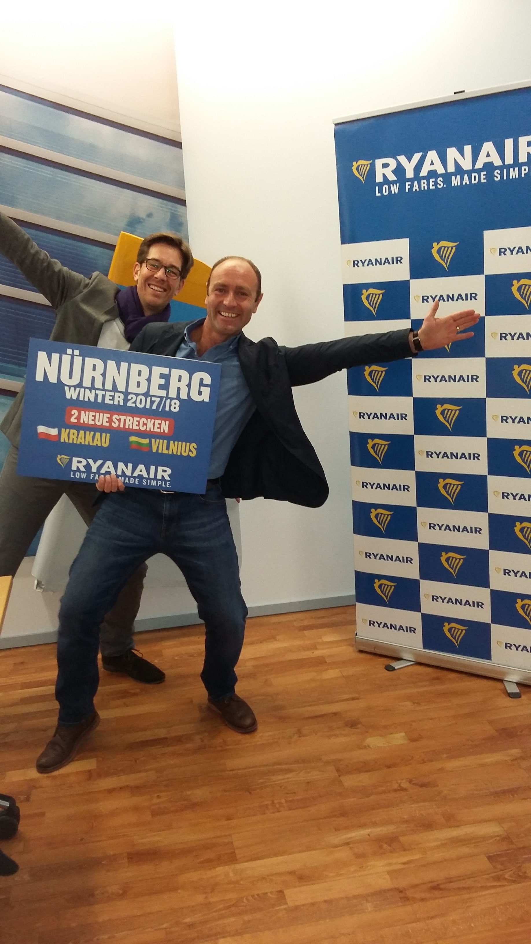 Ryanair Stellt Rekord-Winterflugplan 2017/2018 Für Nürnberg Vor