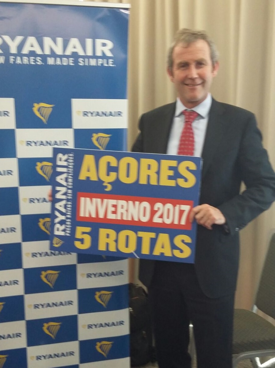 A Ryanair Anuncia Calendário De Inverno Açores 2017