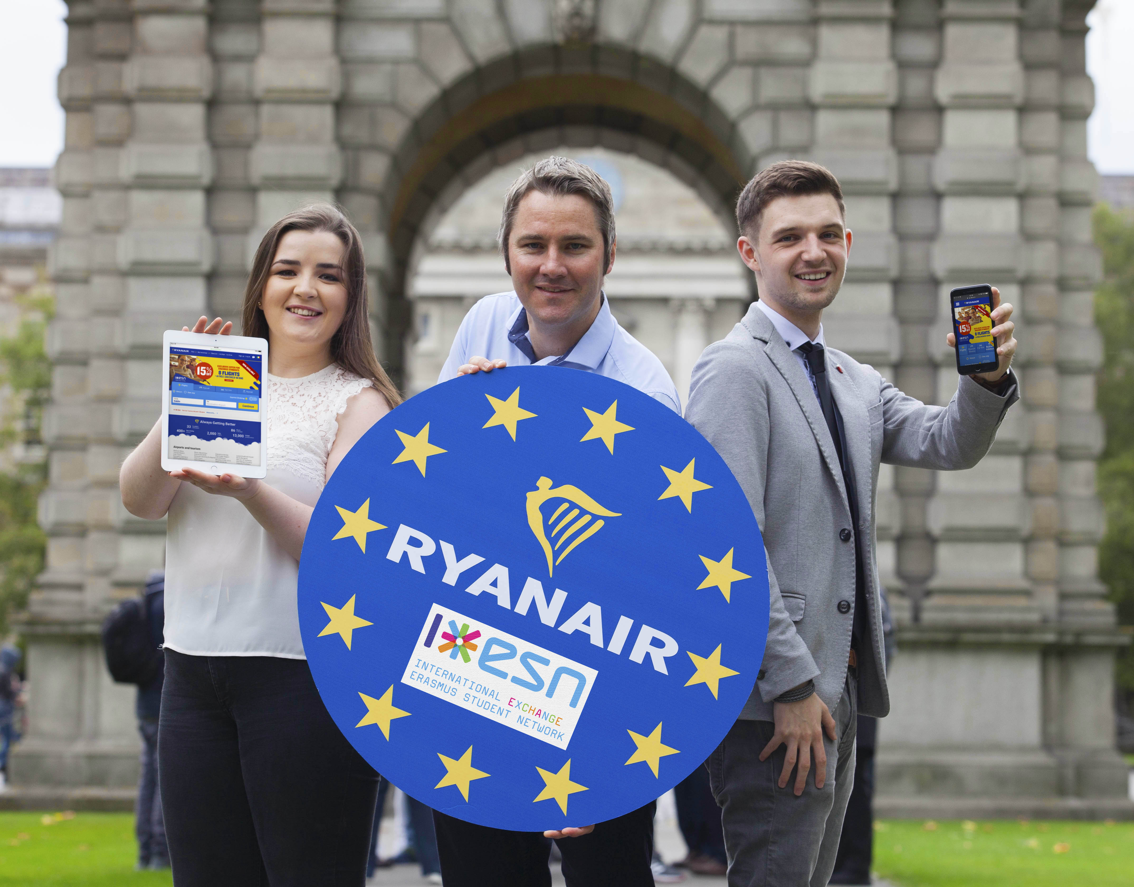 Ryanair Kicks Off Year 2 Of Erasmus Student Network Partnership