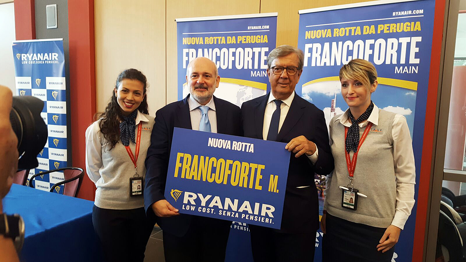 Ryanair Lancia La Nuova Rotta Perugia – Francoforte M.