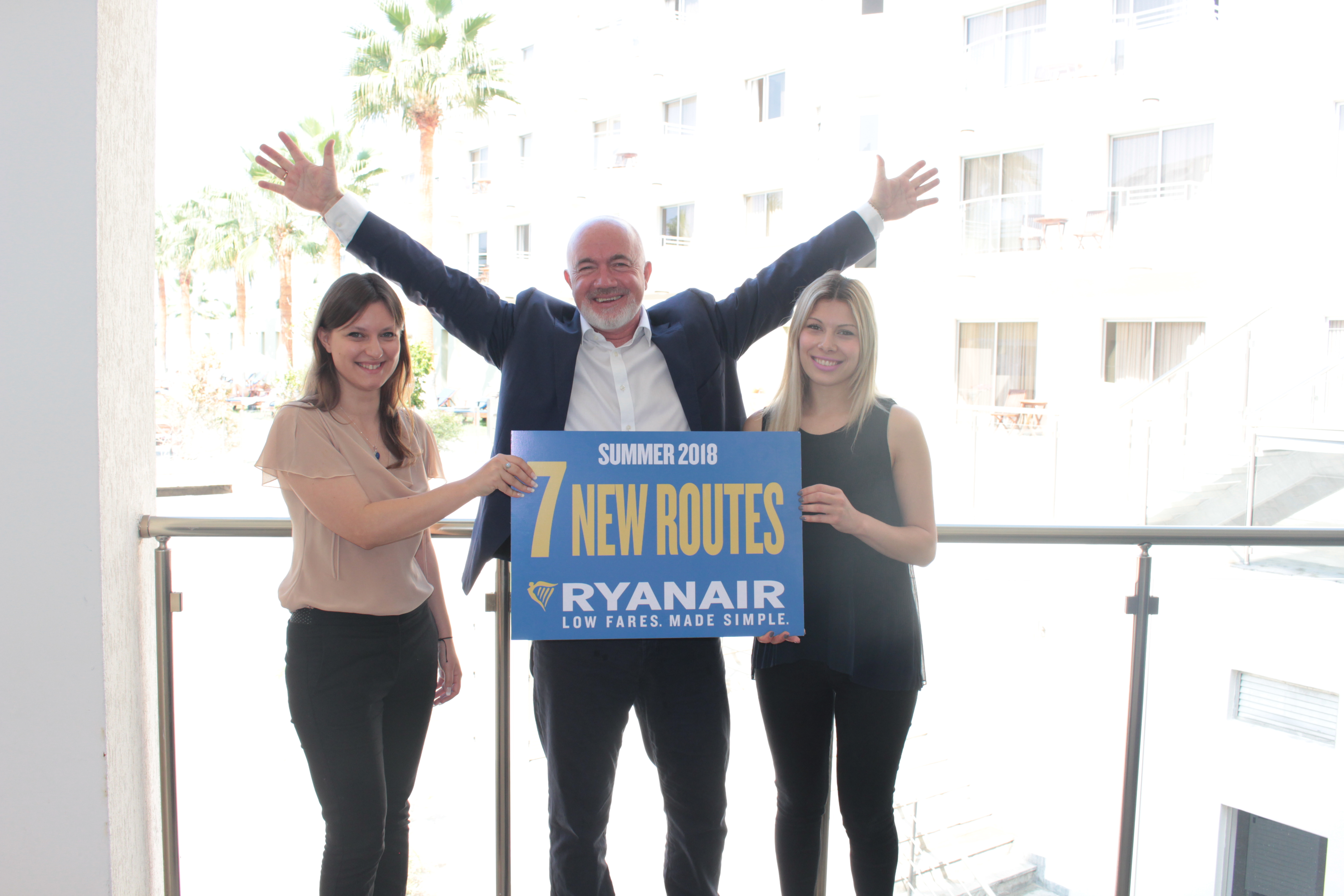 RYANAIR LAUNCHES NEW BUDAPEST ROUTE TO PAPHOS