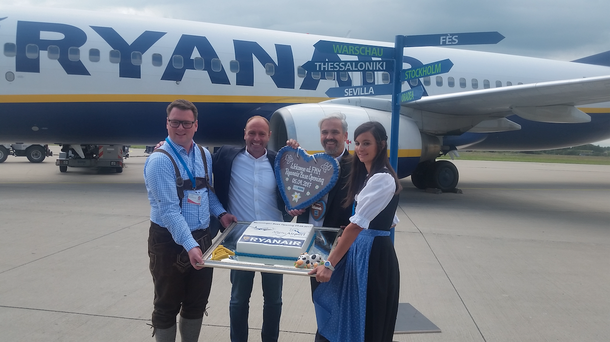 Ryanair Eröffnet Neue Basis In Memmingen (86. Basis Insgesamt) Und Verkündet Sommerflugplan 2018