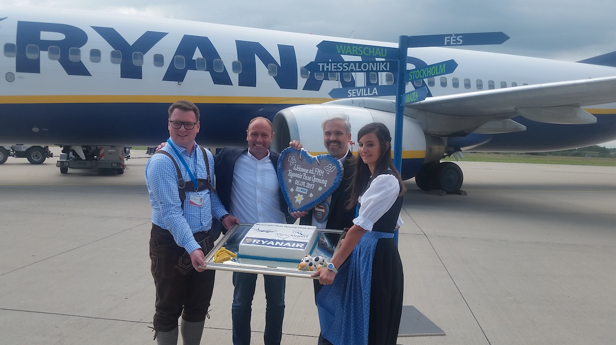 Ryanair Eröffnet Neue Basis In Memmingen (86. Basis Insgesamt) Und