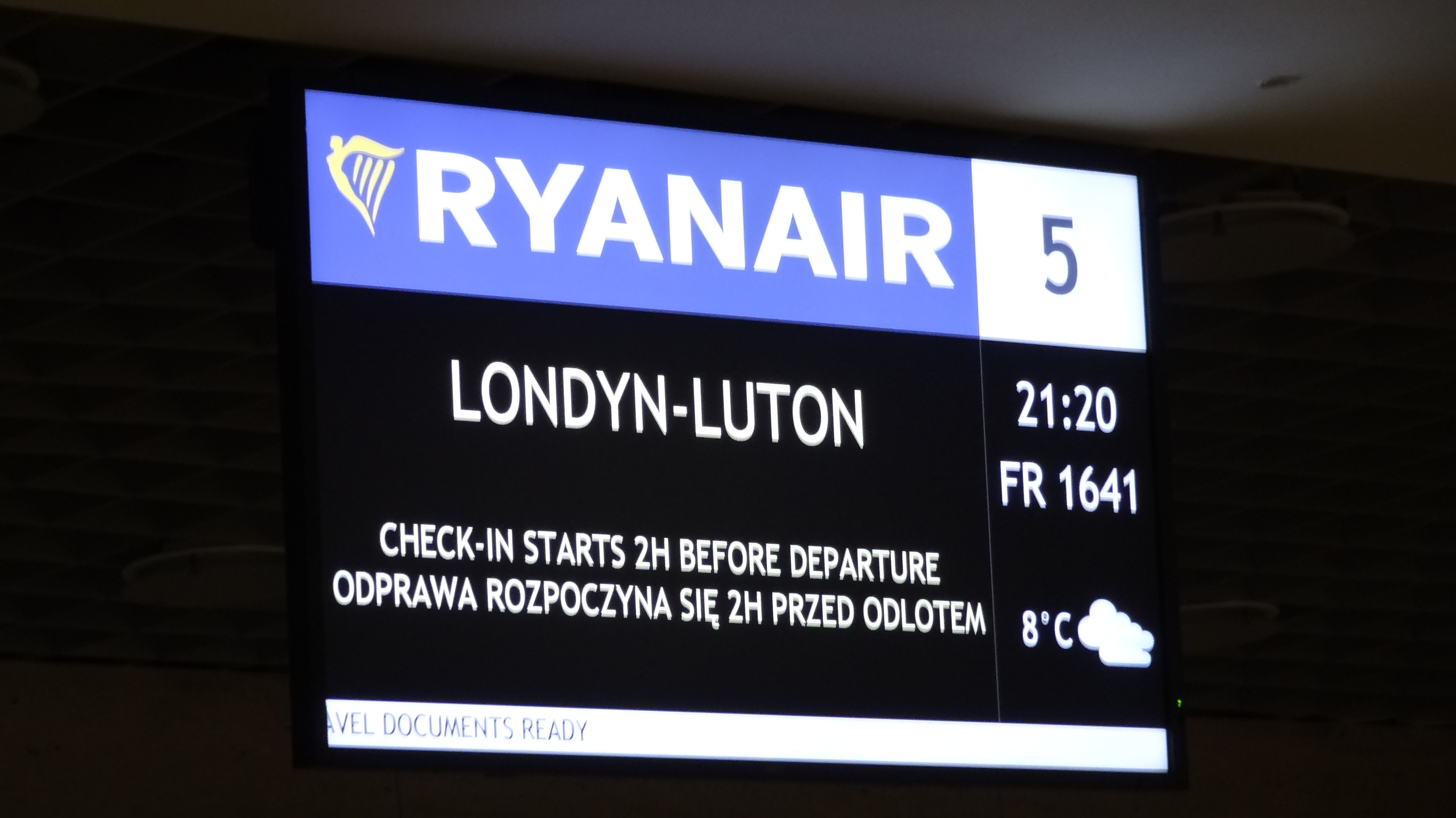 Nowa Trasa Ryanaira Z Bydgoszczy Do Londynu Luton Wystartowała