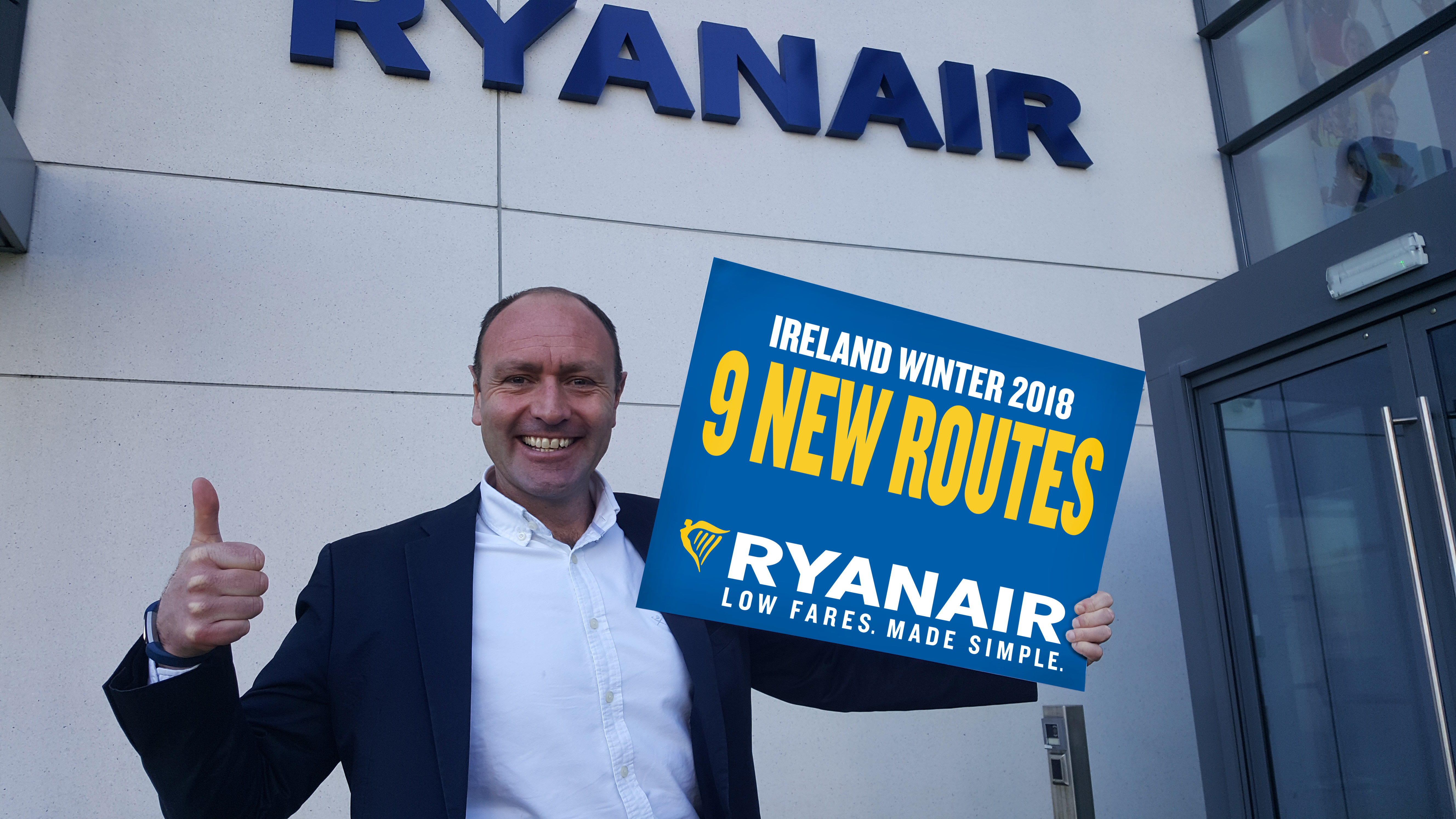 Ryanair Launches Biggest Ever Irish Winter 2018 Schedule