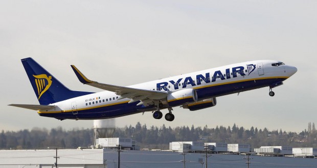 El Tráfico De Ryanair En Marzo Aumentó Un 6%  Hasta Alcanzar Los 10,0 Millones De Clientes