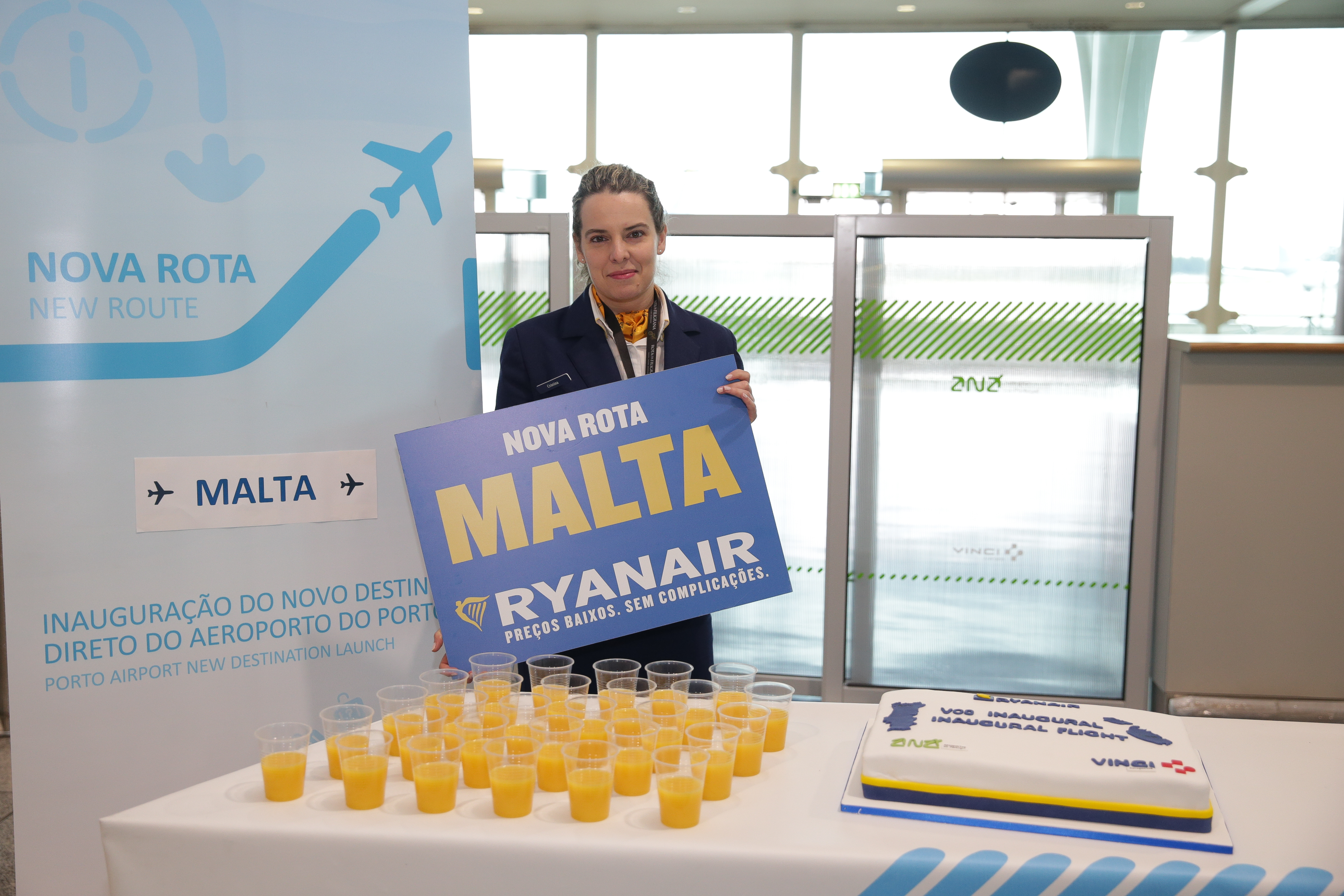 Ryanair Inaugura A Sua Nova Rota Entre O Porto E Malta