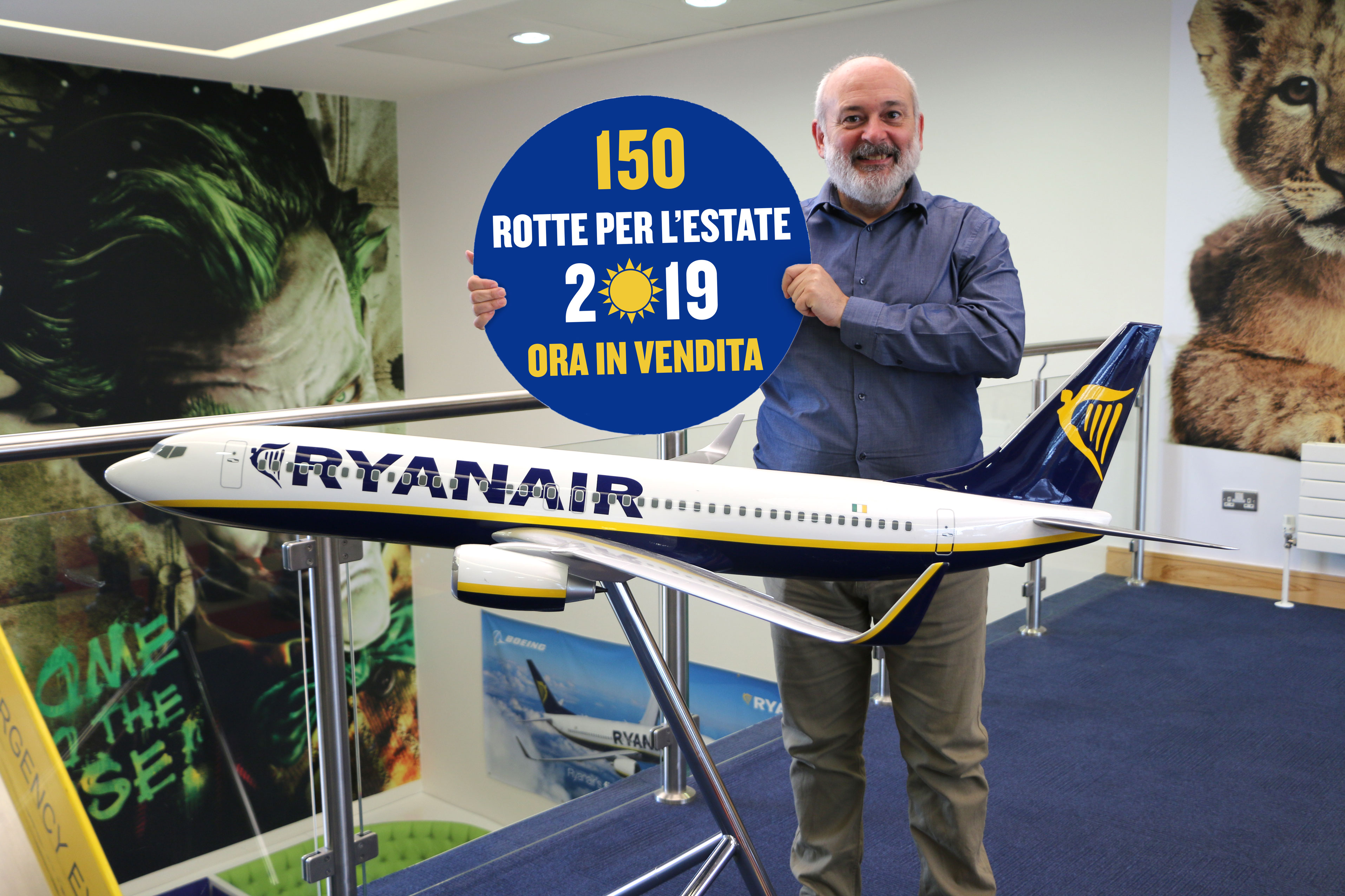 Con Grande Anticipo, Ryanair Lancia La Sua Programmazione Per L’estate 2019