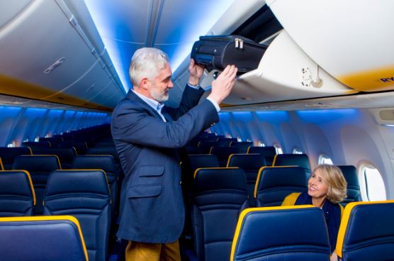 flying with ryanair baggage