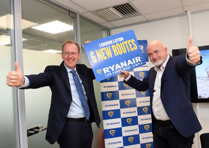 Ryanair Announces $200m Investment in London Luton with 2 New Based Aircraft