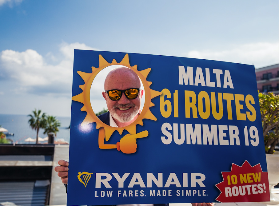 Ryanair Launches Record Malta Summer 19 Schedule