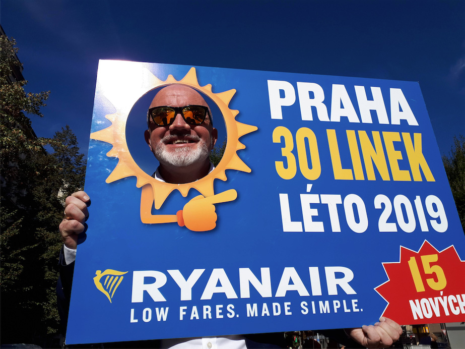 Letecká Společnost Ryanair Oznámila Rekordní Letový Řád Pro Léto 2019