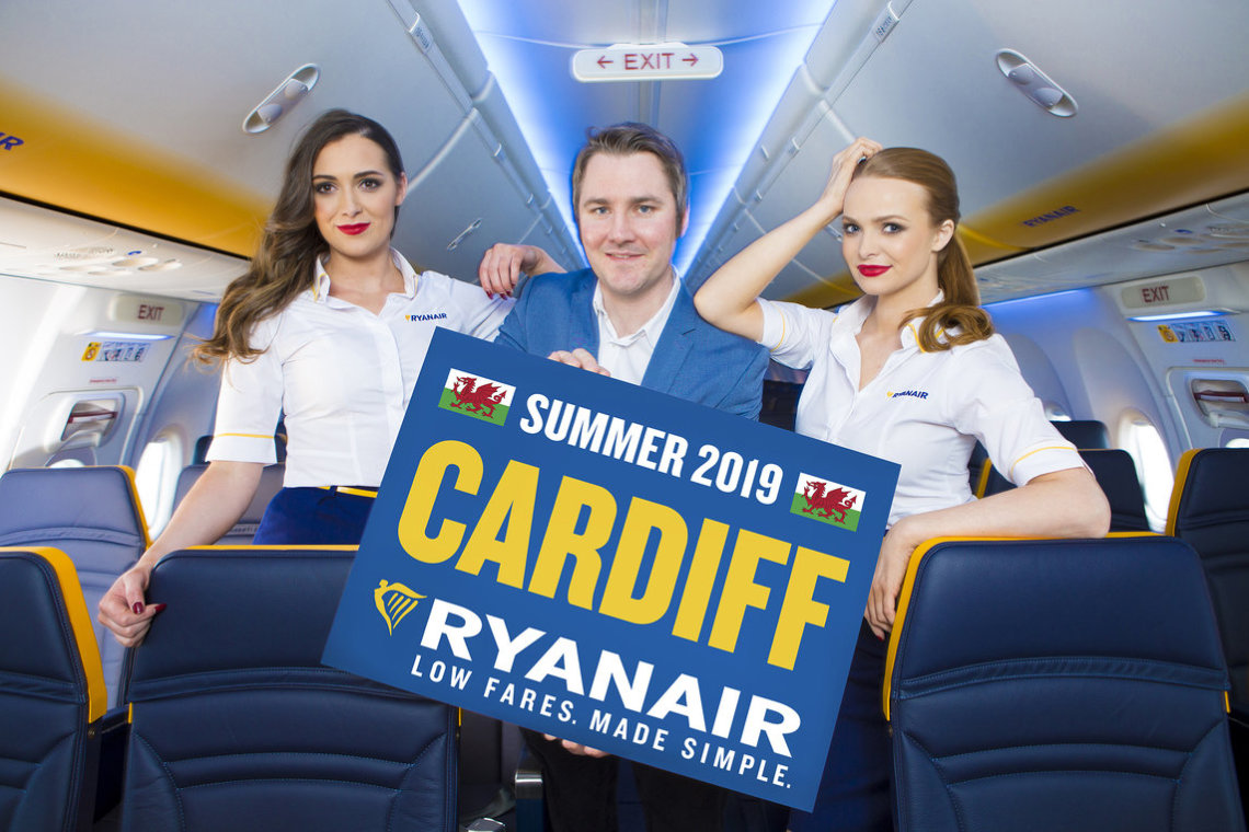 Ryanair launches cardiff summer 2019 schedule 2 new routes to barcelona