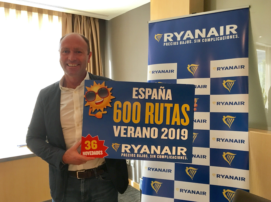 Ryanair Anuncia 36 Rutas Nuevas En España Para Verano De 2019