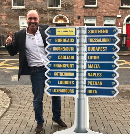 Ryanair Launches 15 New Routes in Irish Summer 2019 Schedule