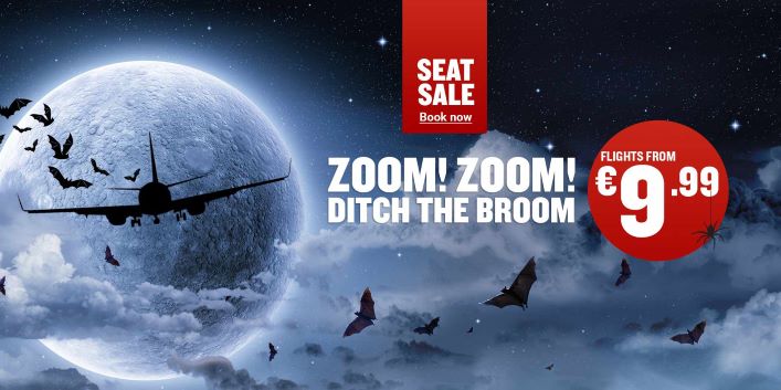 Ryanair Launches Terrific ‘No Tricks, Just Treats’ Halloween Seat Sale Seats From Just €9.99 On All Routes