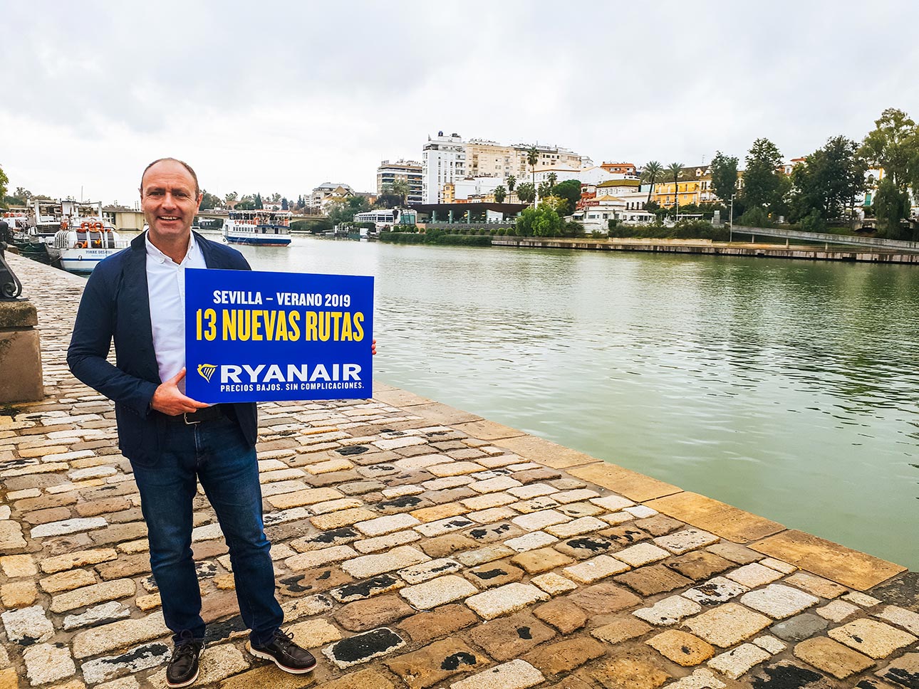 Ryanair Announces 13 New Seville S19 Routes   53 Routes In Total, 2.8m Customers, 10% Growth