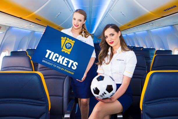 Sports Tickets Now On Sale On Ryanair.com