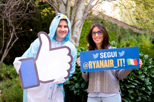 Ryanair Lancia Il Suo Account Twitter Ufficiale In Italiano: @Ryanair_It