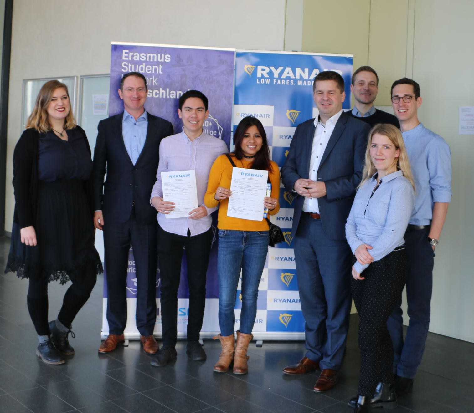 Ryanair Feiert Über 250.000 Buchungen Für Das  Erasmus-Studentennetzwerk