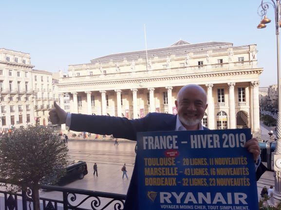 Ryanair Annuncia La Nuove Rotte Da Palermo A Bordeaux & Tolosa Per L’operativo Invernale 2019