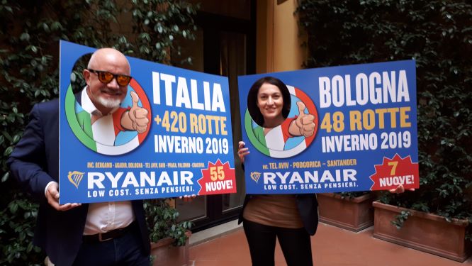 Ryanair Lancia Una Programmazione Inverno 2019 Da Record Per Bologna   48 Rotte (7 Nuove), 4.45m Clienti P.A. & Crescita Del 13%