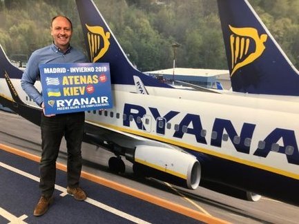 Ryanair Launches New Kyiv Route To Madrid For Winter 2019