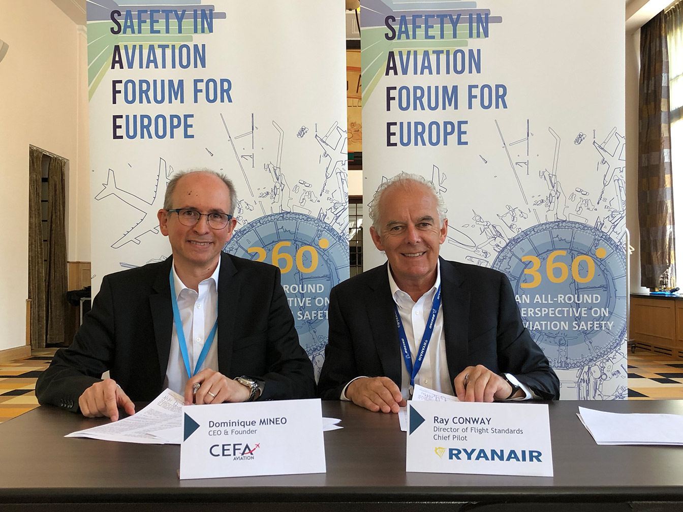 Ryanair Signs Pilot Training Software Partnership With CEFA Aviation