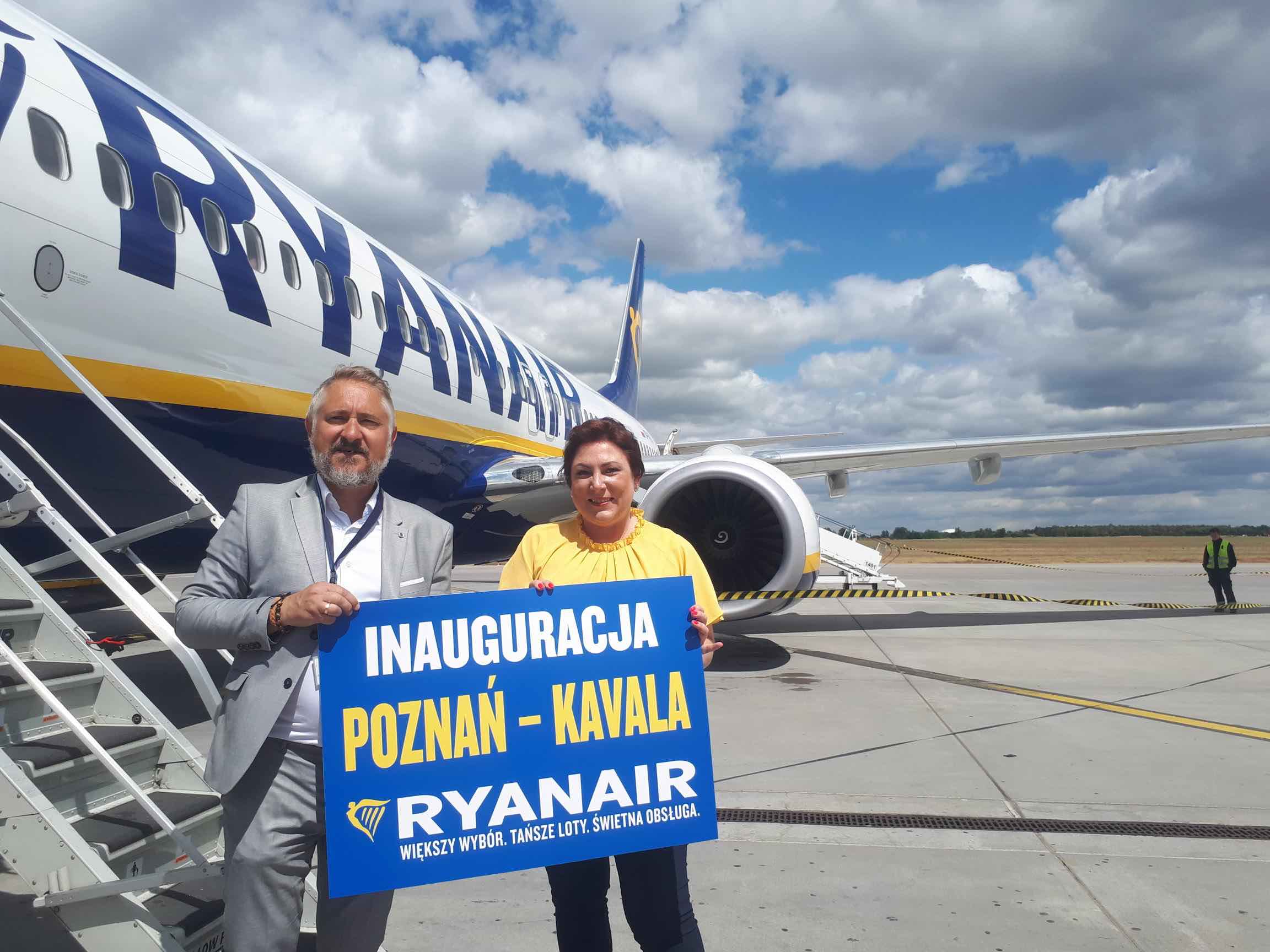 Ryanair – Inauguracja Wakacyjnej Trasy Poznań – Kavala