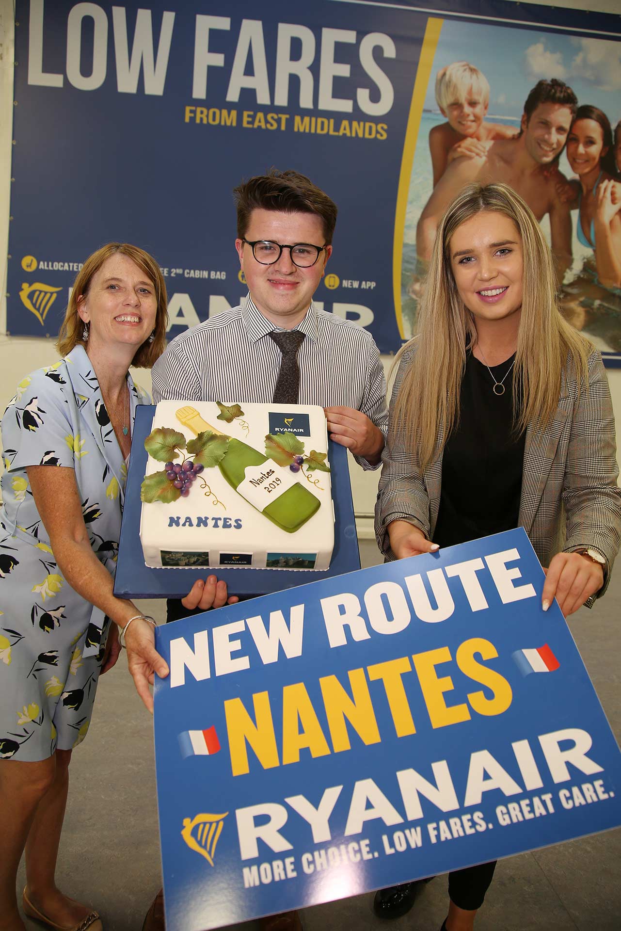 Ryanair’s First East Midlands Flight To Nantes Takes Off