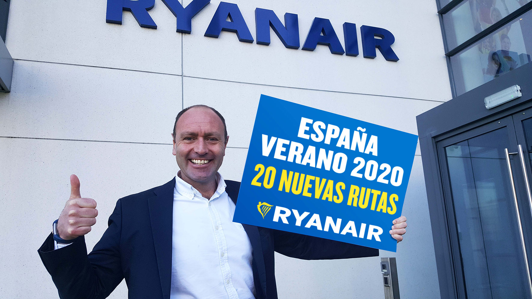 RYANAIR ANUNCIA SU CALENDARIO DE VERANO 2020 CON 20 NUEVAS RUTAS EN ESPAÑA