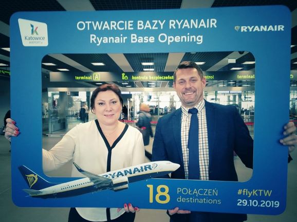 Ryanair Otwiera Bazę W Katowicach