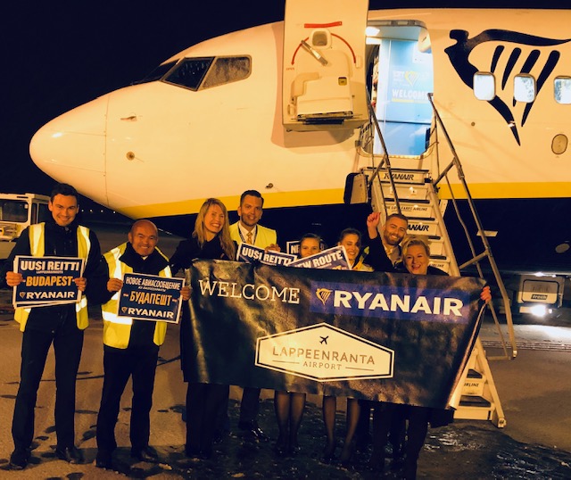 Ryanair’s New Lappeenranta Flight To Budapest Takes Off