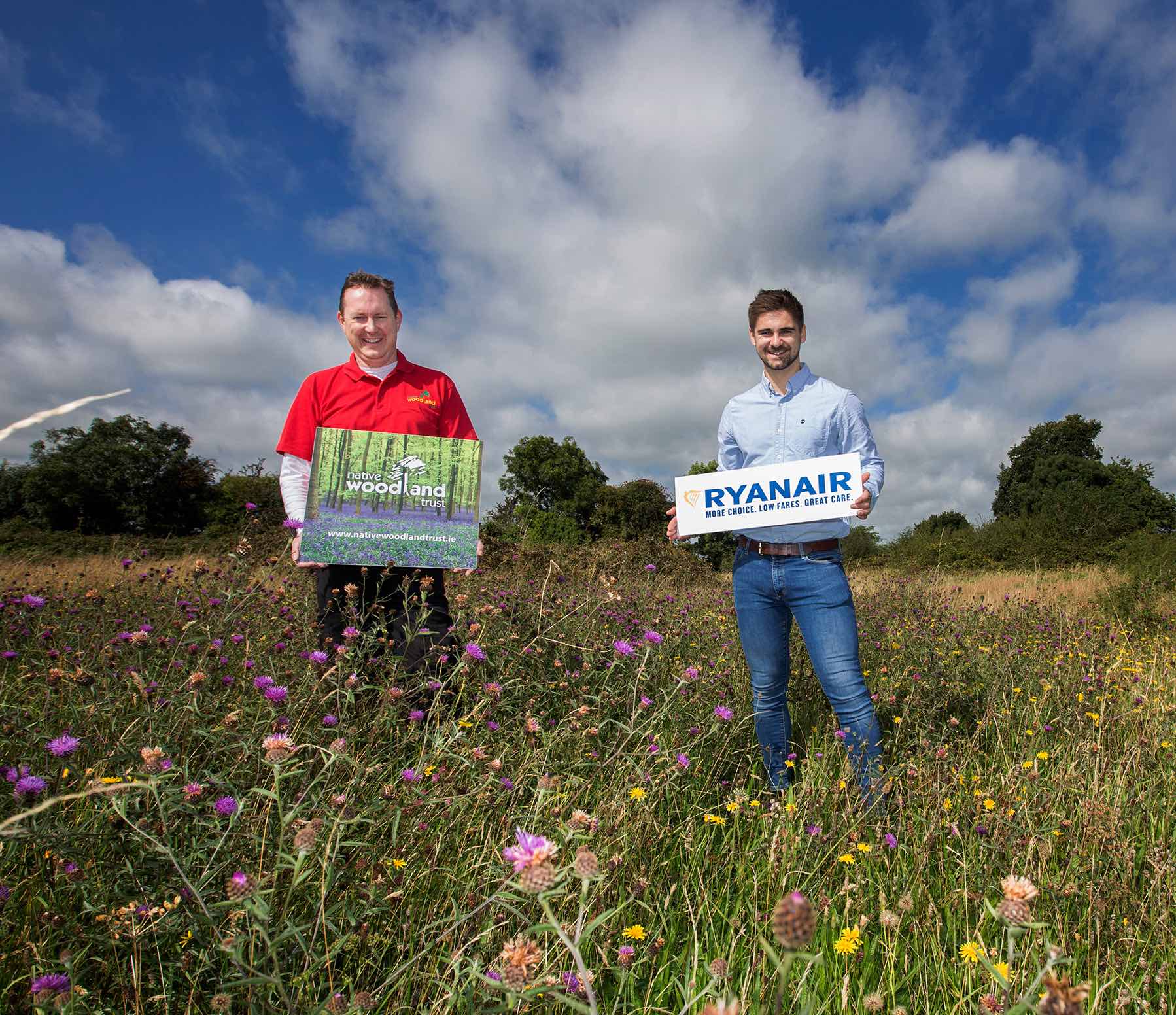 Ryanair Supports Native Woodland Trust’s Latest Afforestation Project