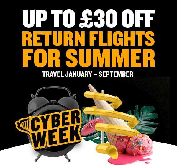 Ryanair’s ‘Cyber Week’ Sale Day 2: £30 Off Return Flights For Summer 2020
