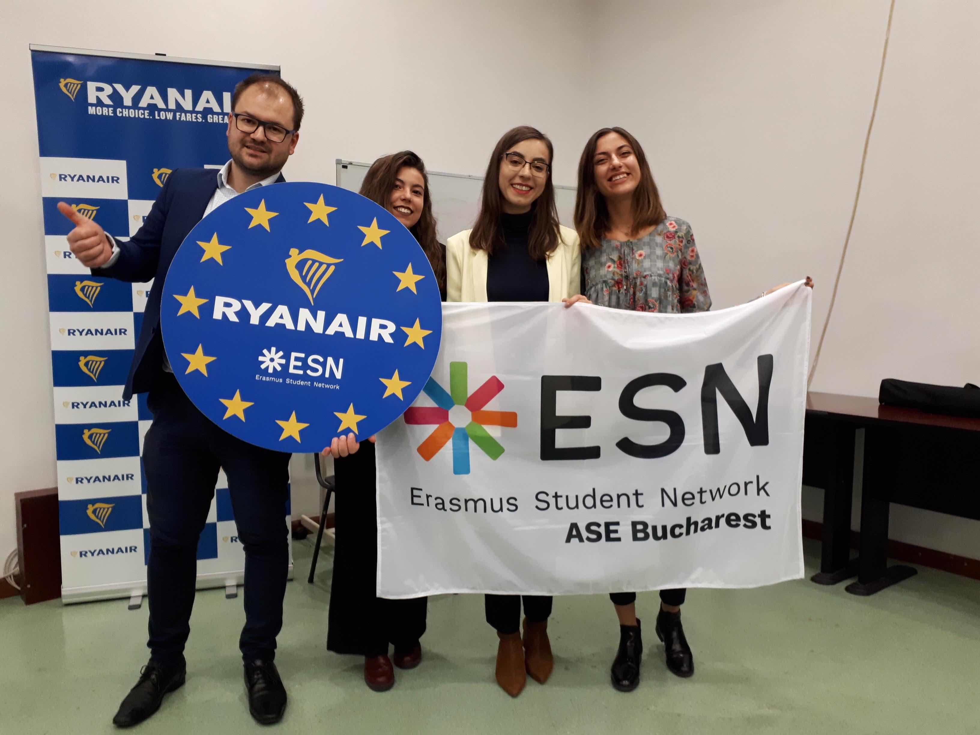 Ryanair Celebrates Over 300,000 Erasmus Student Network Bookings