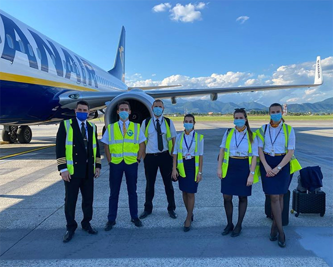 RYANAIR RESUMES OPERATIONS FROM MONTENEGRO, 9 ROUTES ON SALE
