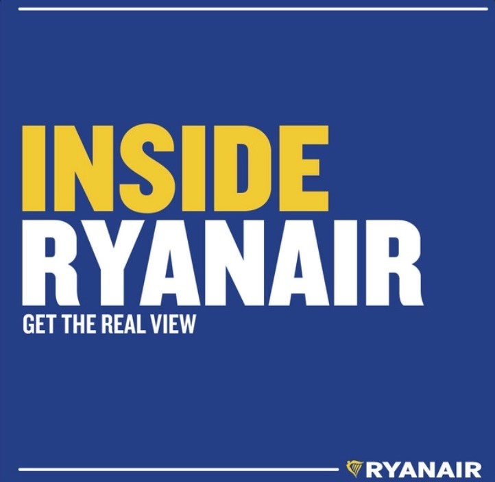 Inside Ryanair Podcast Takes Off – Europe’s Favourite Airline Launches Ear Popping New Business & Aviation Focused Podcast
