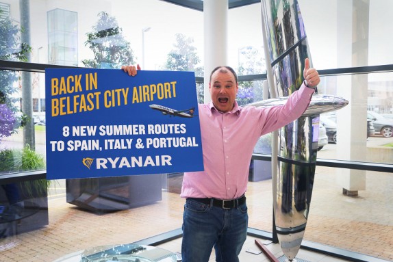 Ryanair Low Fares Return To Belfast City Airport, Launching 8 New Routes For Summer ‘21