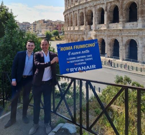 Ryanair Raddoppia La Sua Presenza A Roma Fiumicino Questa Estate E Conferma Il Proprio Impegno Su Roma