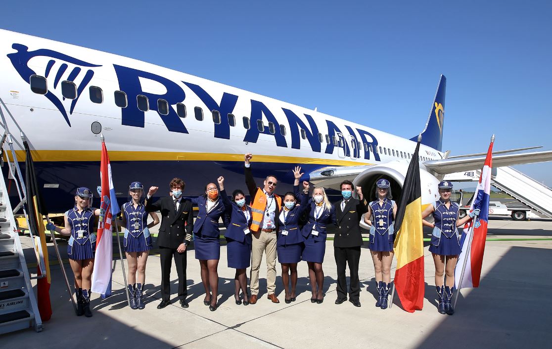 Ryanair’s First Ever Zagreb Flight Takes Off