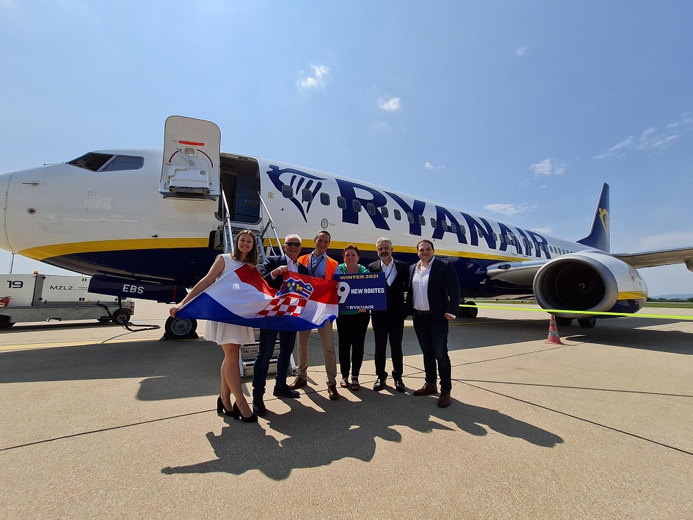Ryanair Opens Its Zagreb Base & Launches Winter ’21 Schedule