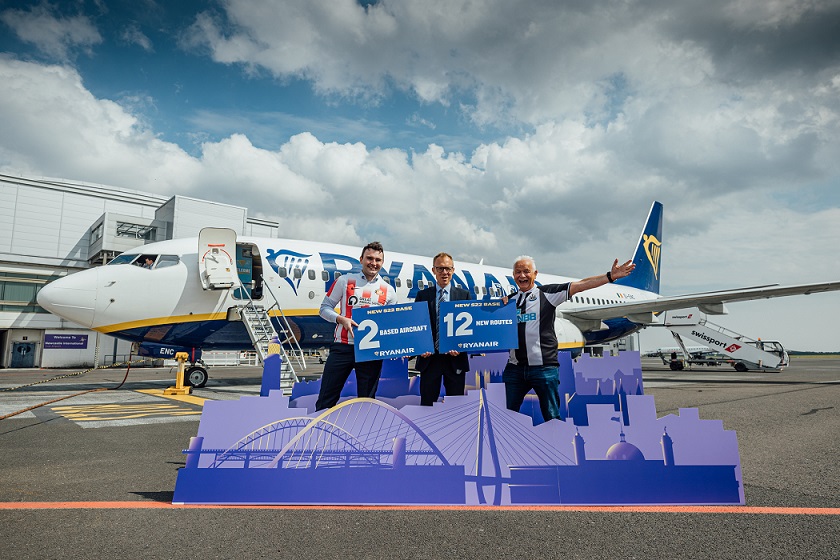 Ryanair Announces Newcastle Base & Launches S22 Schedule