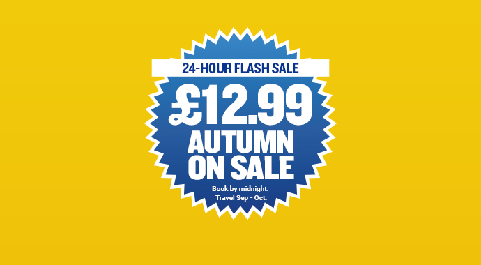 Ryanair Launches September/October Flash Sale