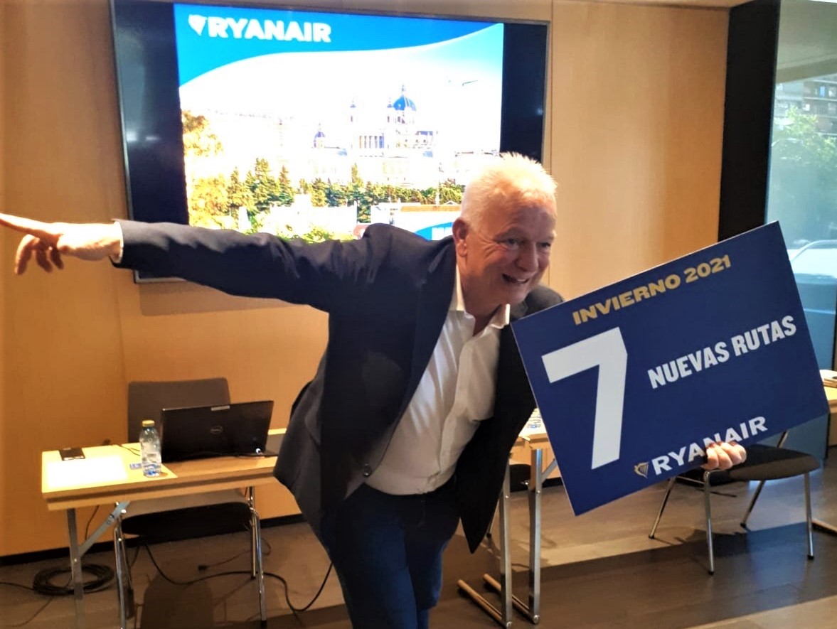 Ryanair Anuncia Su Calendario De Invierno 2021 Desde/Hacia Madrid