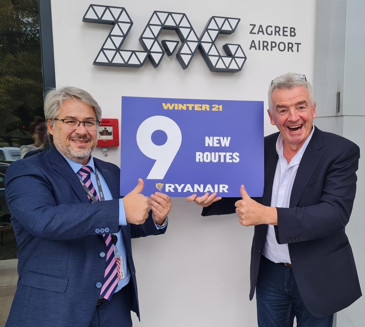 Ryanair Predstavio Letove U Zimskom Redu Letenja U Zagrebu