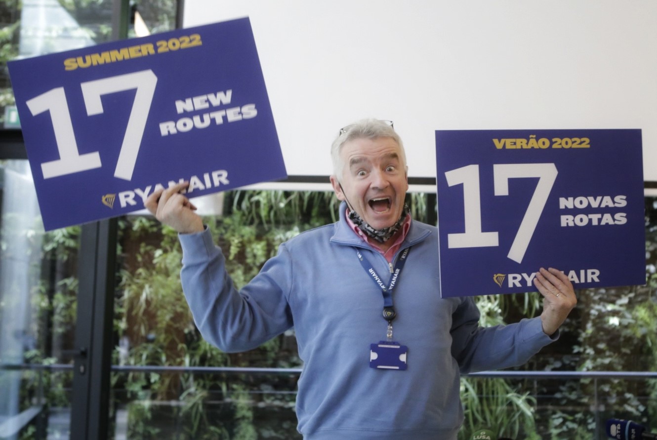 Ryanair Anuncia A Sua Maior Programação De Verão Para Portugal