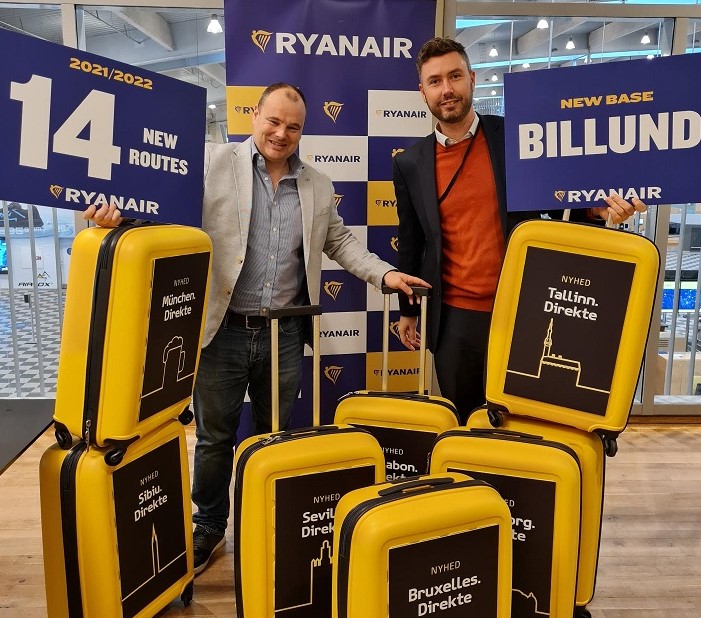Ryanair Launches New Billund Base & Summer ‘22 Schedule