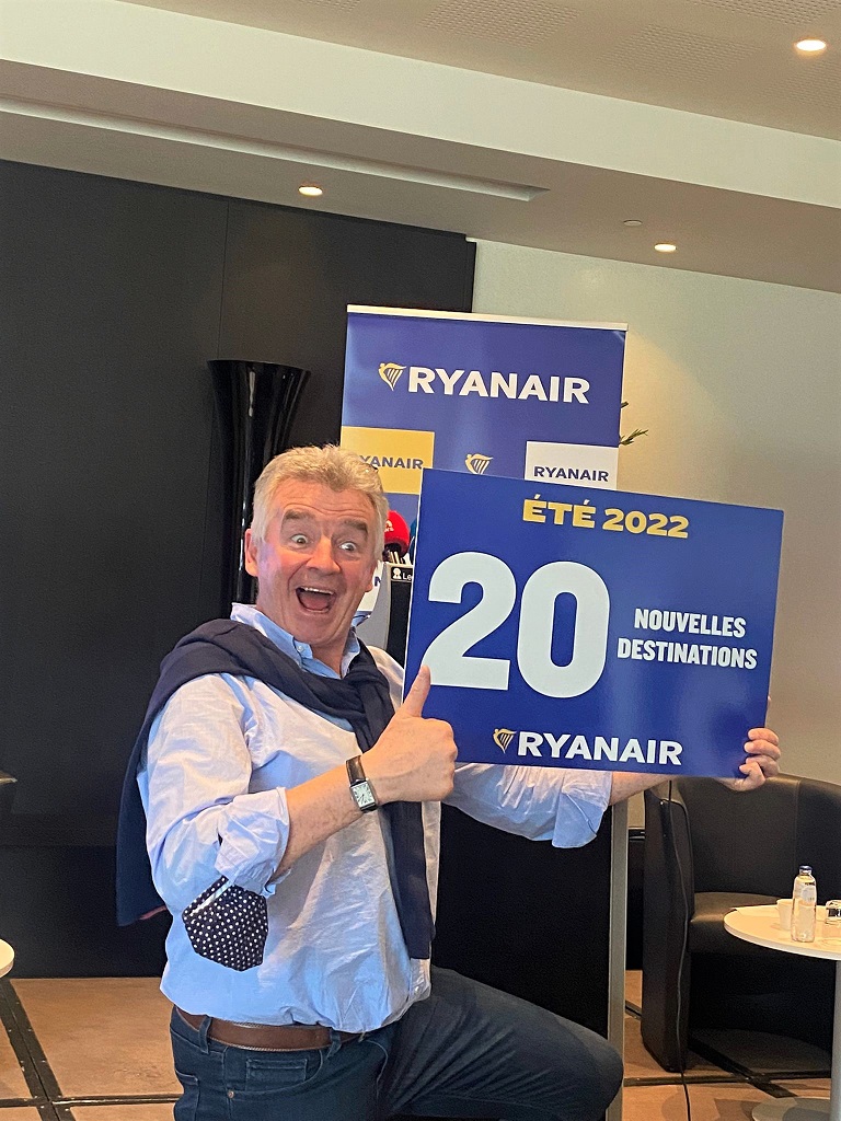 Ryanair Dévoile Un Programme Été 2022 Record Pour Bruxelles (121 Routes)